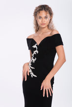 Load image into Gallery viewer, Kylie Off Shoulder Evening Gown