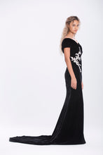 Load image into Gallery viewer, Kylie Off Shoulder Evening Gown