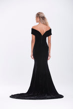 Load image into Gallery viewer, Kylie Off Shoulder Evening Gown