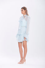 Load image into Gallery viewer, Damaris Silk Chiffon Mini Dress