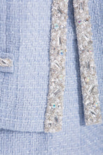 Load image into Gallery viewer, Camille Italian Tweed Hand Embroidered Jacket