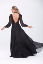 Load image into Gallery viewer, Eva Silk Chiffon Evening Gown