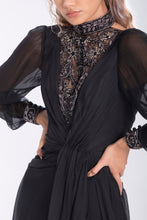 Load image into Gallery viewer, Eva Silk Chiffon Evening Gown