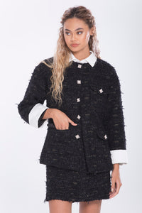 Cheryl French Tweed Jacket