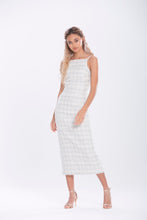 Load image into Gallery viewer, Aadhira French Tweed Column Dress
