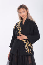 Load image into Gallery viewer, London Hand Embroidered Kimono Jacket
