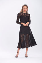 Load image into Gallery viewer, Adelia French Lace Midi Dress
