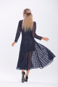 Celie Lace Midi Dress